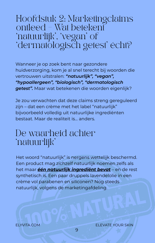 De Verborgen Gevaren in Jouw Dagelijkse Huidverzorging - e-Book