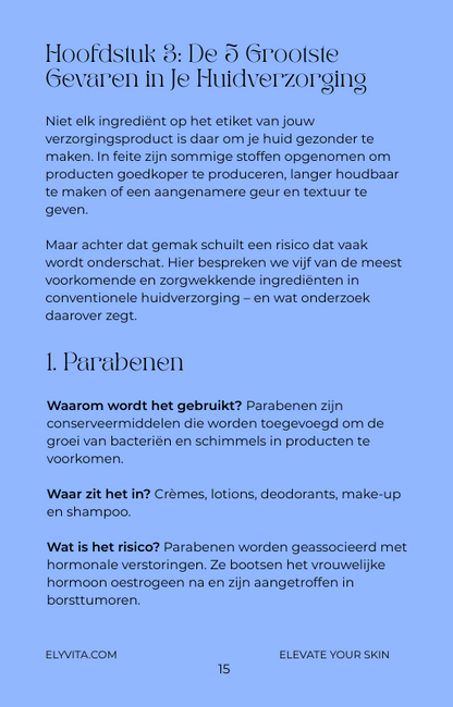 De Verborgen Gevaren in Jouw Dagelijkse Huidverzorging - e-Book