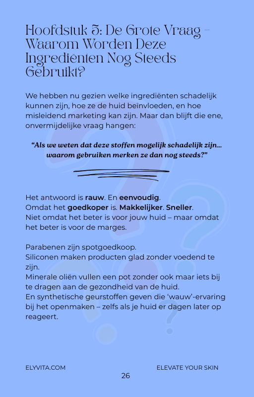 De Verborgen Gevaren in Jouw Dagelijkse Huidverzorging - e-Book