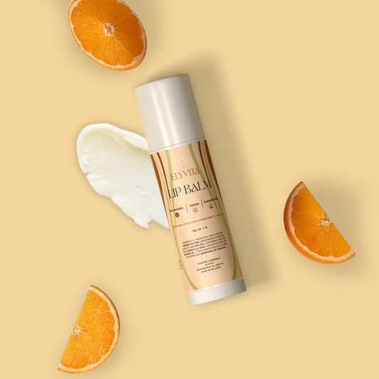 Lippenbalsem - Fruity Balm met Sinaasappel & Kokosolie